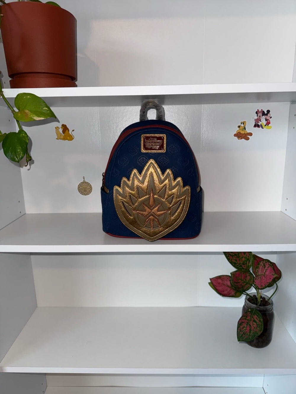 Loungefly Guardians of the Galaxy Badge Mini Backpack